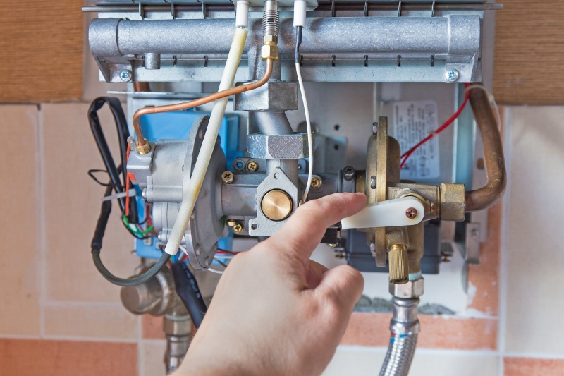 Plumbing and heating work in a Dagenham property